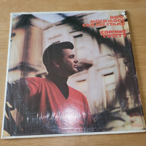 CONWAY TWITTY How Much More Can She Take LP Vinyl Decca Record 1971 DL 75276 LP2 - Picture 1 of 10